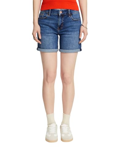 ESPRIT Damen 994ee1c308 Jeans-Shorts, 902/Blue Medium Wa, 30W von ESPRIT