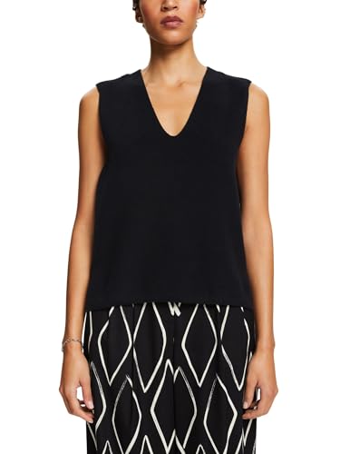 ESPRIT Damen 024ee1i316 Pullover, 001/Black, Small von ESPRIT
