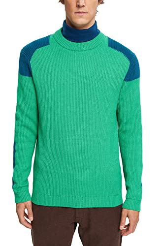 ESPRIT Herren 112EE2I311 Pullover, 330/LIGHT Green, XL von ESPRIT