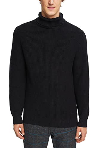 ESPRIT Herren 112EE2I302 Pullover, 001/BLACK, M von ESPRIT