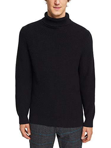 ESPRIT Herren 112EE2I302 Pullover, 001/BLACK, M von ESPRIT