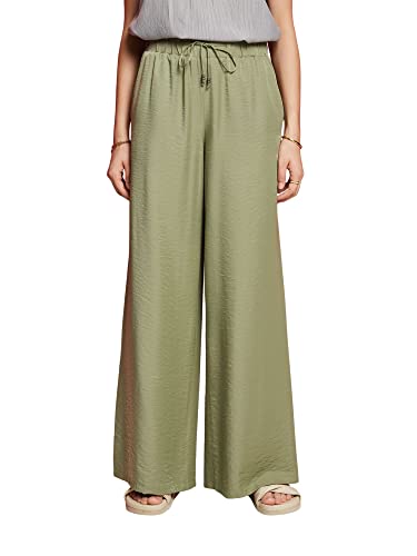 ESPRIT Satinhose mit weitem Bein von ESPRIT