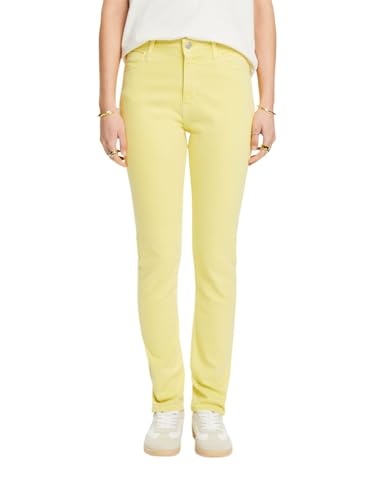 ESPRIT Damen 993ee1b332 Hose, 770/Pastel Yellow, 26W / 30L von ESPRIT