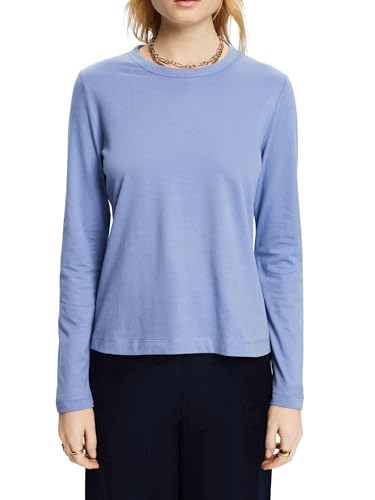 ESPRIT Schmal geschnittenes Longsleeve mit Rundhalsausschnitt von ESPRIT