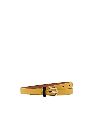 ESPRIT Damen 013EA1S302 Mode-Schal, 750/YELLOW, 80 von ESPRIT