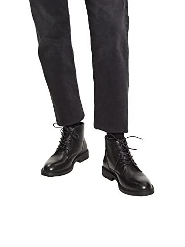 ESPRIT Herren Modischer Herren Schn rstiefel, Schwarz, 46 EU von ESPRIT