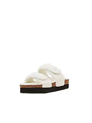 ESPRIT bequemer Damen Hausschuh, 110/OFF White, 36 EU von ESPRIT