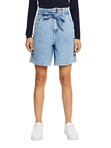 ESPRIT Damen Jeans-Shorts 032ee1c319, Blue Medium Washed, 34 von ESPRIT