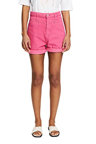 ESPRIT Damen 042EE1C327 Shorts, 660/PINK Fuchsia, 26 von ESPRIT