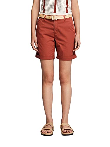 ESPRIT Shorts mit Flechtgürtel aus Raffiabast von ESPRIT