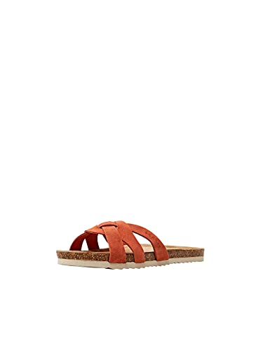 ESPRIT Damen modischer Tieffußbett Slipper, 820/ORANGE, 36 EU von ESPRIT