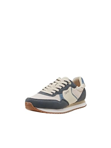 ESPRIT Damen Lace-up Sneaker, Gunmetal, 39 EU von ESPRIT