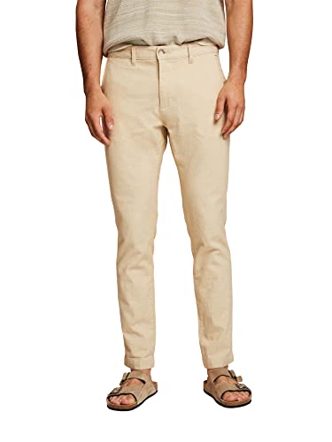 ESPRIT Herren 043ee2b305 Hose, 290/Light Beige, 31W / 32L EU von ESPRIT