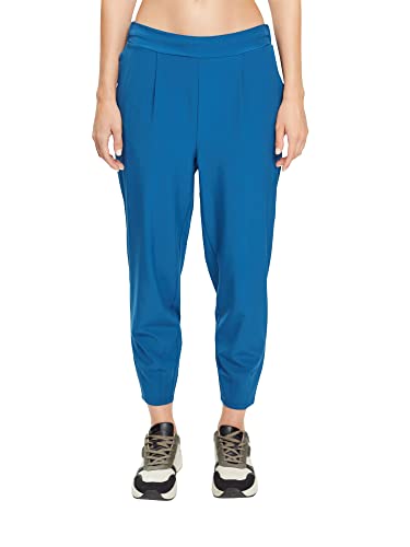 ESPRIT Damen Pants wv Yoga-Hose, Petrol Blue, S von ESPRIT