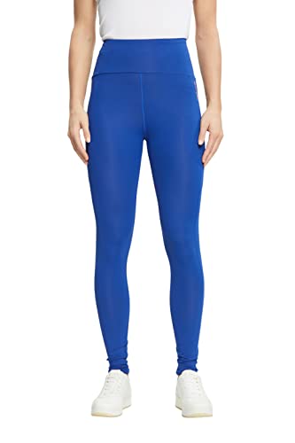 ESPRIT Damen RCS Tight Edry Trainingshose, Bright Blue, L von ESPRIT