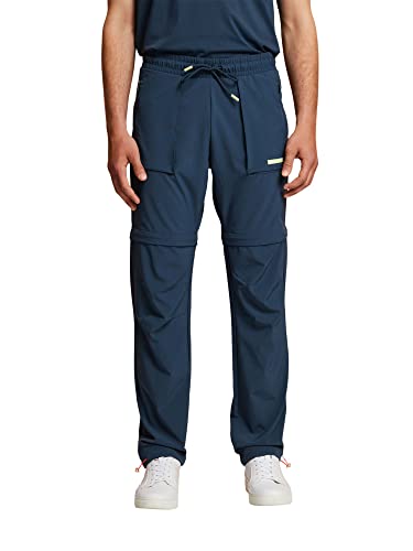 ESPRIT Sports Herren Woven Pant Trainingshose, Navy, XL von ESPRIT