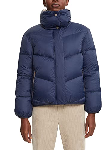 ESPRIT Damen 092ee1g315 Jacke, Navy, L EU von ESPRIT