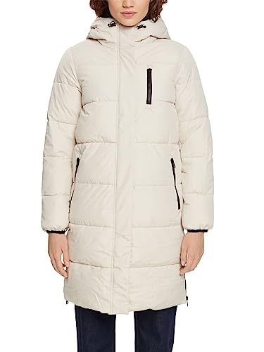 ESPRIT Damen 092EE1G325 Jacke, 296/CREAM BEIGE 2, M von ESPRIT