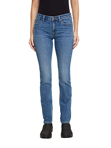 ESPRIT Damen Jeans 992ee1b375, 902/Blue Medium Wash, 26W / 32L von ESPRIT