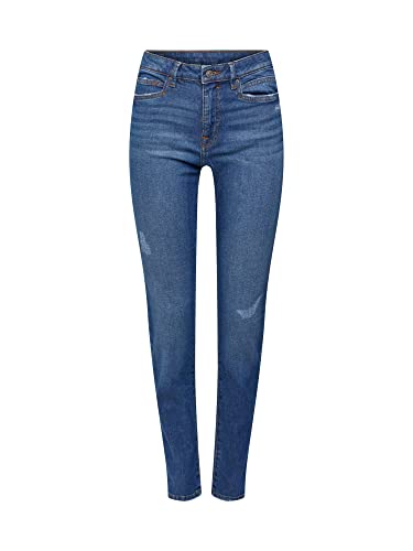 ESPRIT Damen 072ee1b322 Jeans, 902/Blue Medium Wash, 26W / 32L EU von ESPRIT