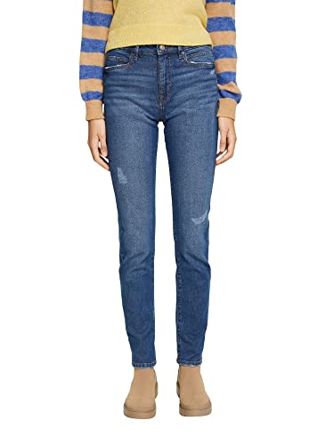 ESPRIT Damen 072ee1b322 Jeans, 902/Blue Medium Wash, 30W / 32L EU von ESPRIT
