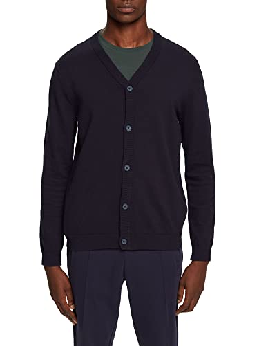 ESPRIT Herren 122EE2I301 Pullover, 400/NAVY, S von ESPRIT