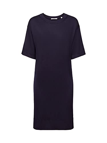 ESPRIT Damen 013EE1E315 Kleid, 400/NAVY, S von ESPRIT