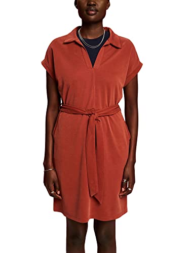 ESPRIT Damen 043EE1E334 Kleid, 805/TERRACOTTA, L von ESPRIT