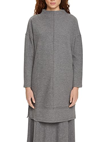 ESPRIT Damen 092ee1e324 Kleid, Gun Metal, L EU von ESPRIT