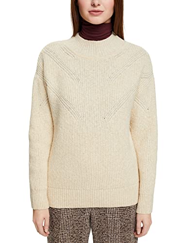 ESPRIT Damen 112ee1i322 Pullover, Ice, M EU von ESPRIT