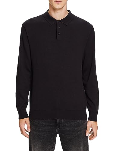 ESPRIT Strickpullover mit Polokragen, Tencel™ von ESPRIT