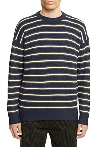 ESPRIT Herren 102EE2I309 Pullover, 400/NAVY, M von ESPRIT