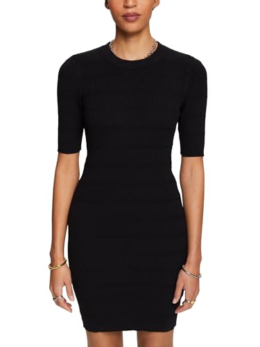 ESPRIT Damen 024ee1e310 Kleid, 001/Black, Small von ESPRIT