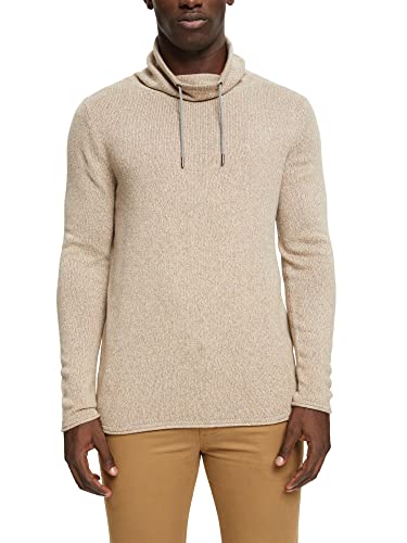 ESPRIT Herren 092EE2I302 Pullover, 299/CREAM BEIGE 5, XXL von ESPRIT