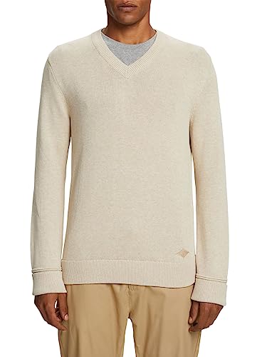 ESPRIT Baumwollpullover mit V-Ausschnitt von ESPRIT