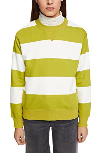 ESPRIT Damen 122EE1J303 Sweatshirt, 317/LEAF Green 3, L von ESPRIT