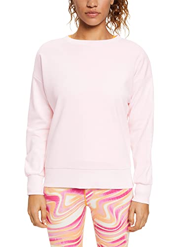 ESPRIT Damen SUS Sweatshirt, Pastel Pink 1, XXL von ESPRIT
