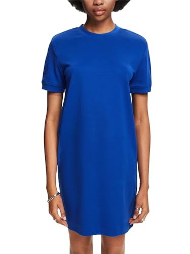 ESPRIT T-Shirt-Kleid aus Baumwolle mit Schulterpolster von ESPRIT