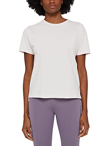 ESPRIT Damen COO Tshirt s-Sleeve Yoga-Shirt, Pastel PINK, S von ESPRIT Sports