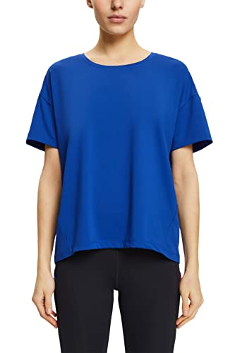 ESPRIT Damen RCS ts ED Yoga-Shirt, Bright Blue, M von ESPRIT