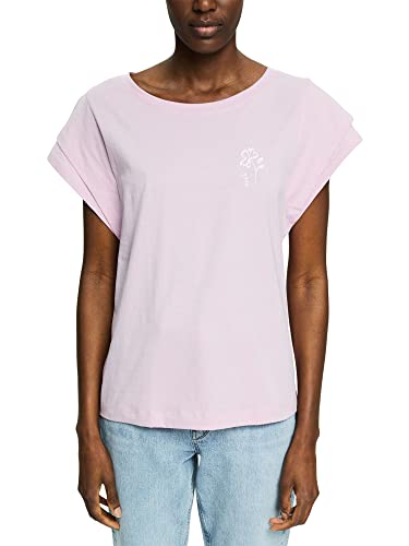 ESPRIT Damen 032EE1K332 T-Shirt, 670/PINK, M von ESPRIT