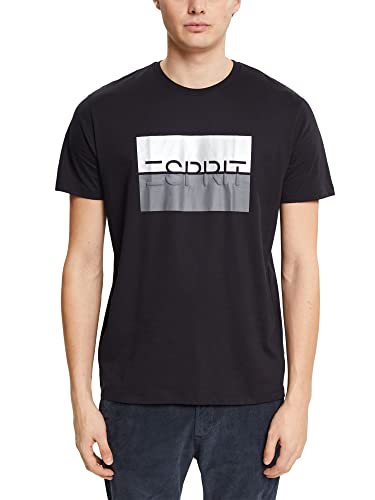 ESPRIT Herren 122EE2K302 T-Shirt, 001/BLACK, M von ESPRIT