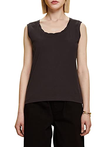 ESPRIT Damen 053EE1K310 T-Shirt, 010/ANTHRACITE, M ESPRIT Damen 053EE1K310 T-Shirt, 010/ANTHRACITE, M von ESPRIT