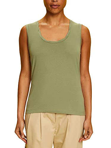 ESPRIT Damen 053EE1K310 T-Shirt, 345/LIGHT Khaki, XL ESPRIT Damen 053EE1K310 T-Shirt, 345/LIGHT Khaki, XL von ESPRIT