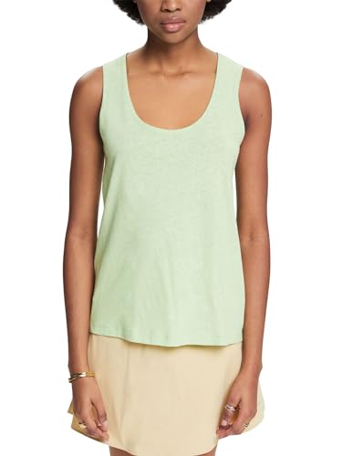 ESPRIT Damen 034ee1k332 T-Shirt, 330/Light Green, M von ESPRIT