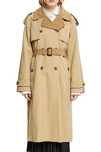 ESPRIT Trenchcoat im Bahnendesign von ESPRIT