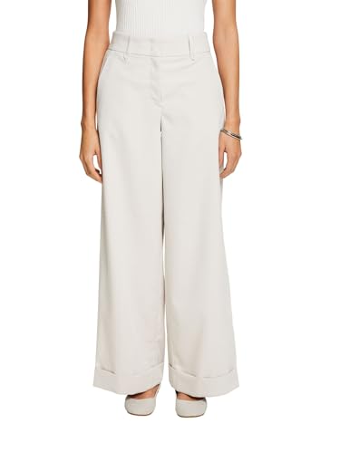 ESPRIT Damen 024ee1b315 Hose, 290/Light Beige, 34W x 30L von ESPRIT