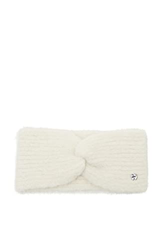 ESPRIT Damen 102EA1P309 Beanie-Mütze, 110/OFF White, Standard von ESPRIT