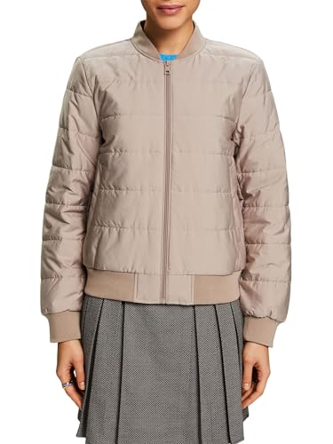 ESPRIT Damen 014ee1g367 Jacke, 260/Light Taupe, XL von ESPRIT