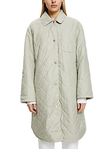 ESPRIT Damen 013EE1G368 Jacke, 335/DUSTY Green, L von ESPRIT